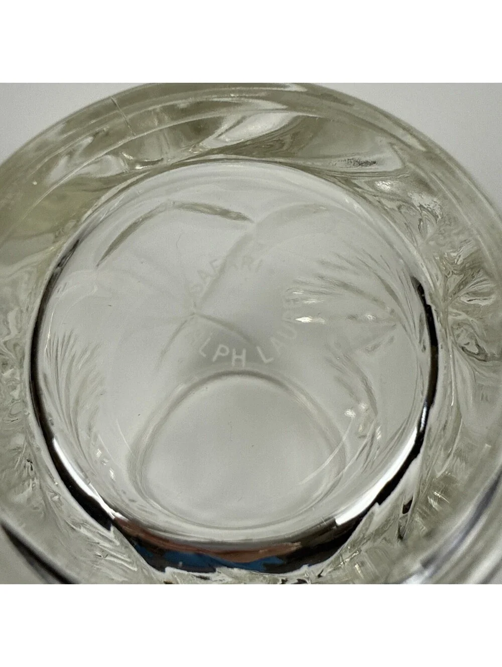 Vintage Ralph Lauren Crystal “Safari” Whirling Star & Shield Vase – Heavy Cut